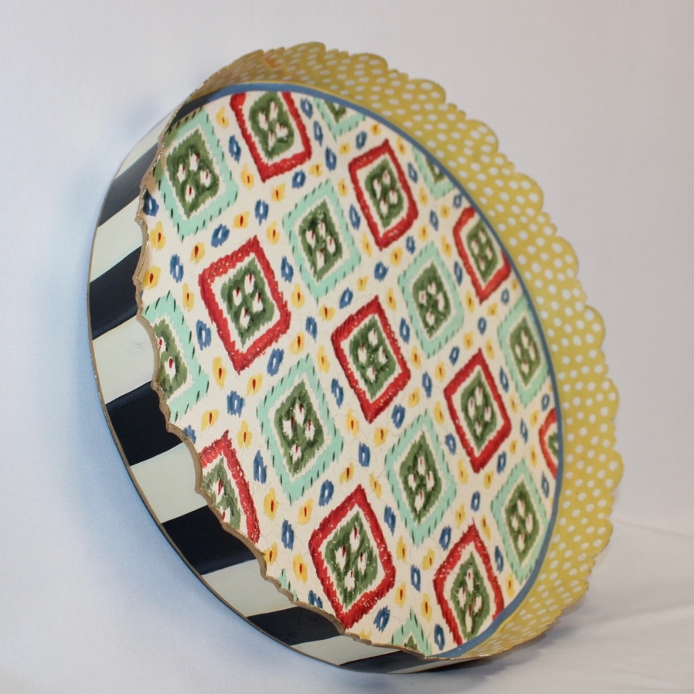 MacKenzie-Child's Boheme Serving Tray (RETIRED)